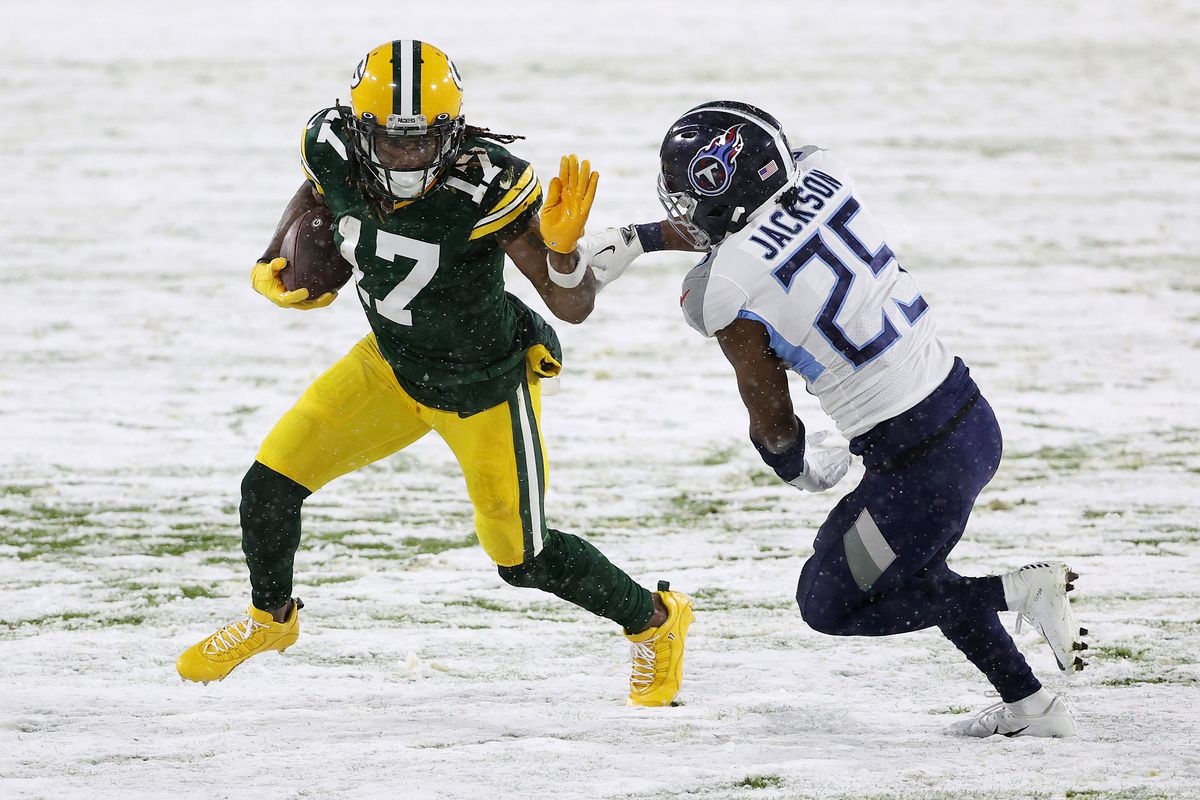 Aaron Rodgers och Davante Adams spelade en underbar match perfekt tillsammans